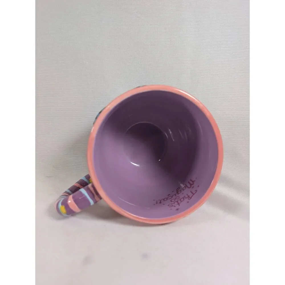 Sesame Street Abby Cadabby 32 Oz Ceramic Mug SeaWorld Busch Gardens 2017